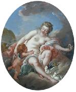 Venus Restraining Cupid Francois Boucher